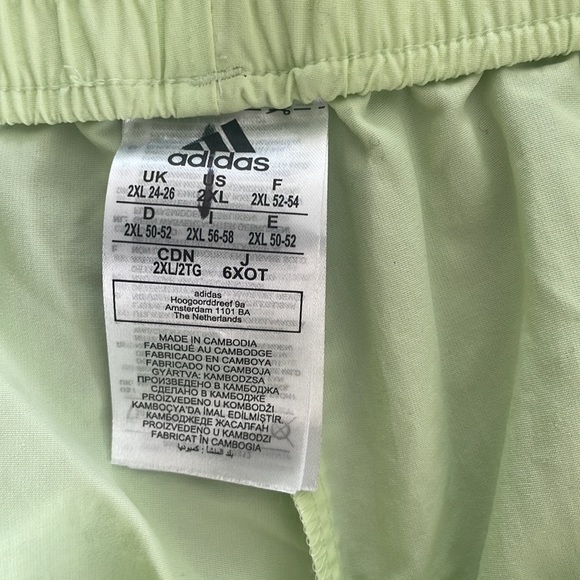 ADIDAS |  ESSENTIALS 3-STRIPES WOVEN SHORTS size XXL - Picture 5 of 9